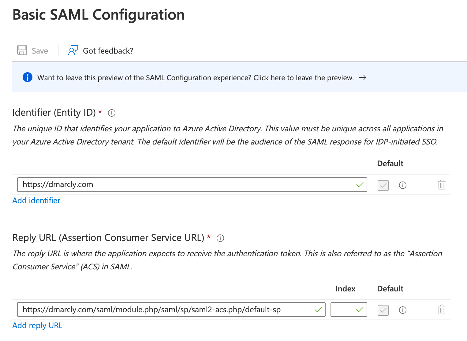 basic-saml-configuration